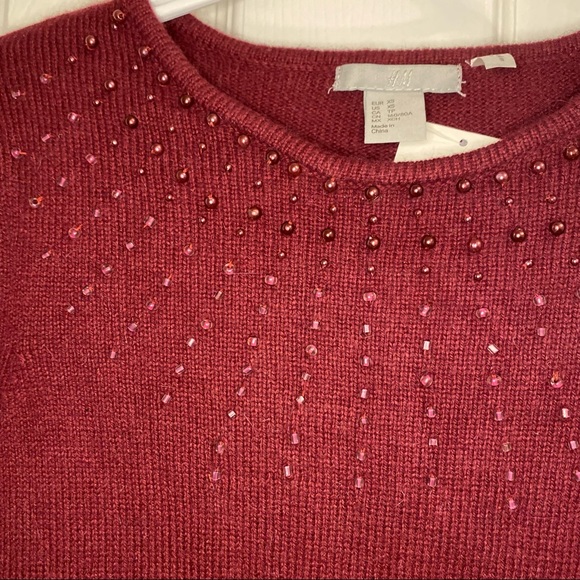 H&M - Beaded Cozy Sweater - Picture 3 of 6